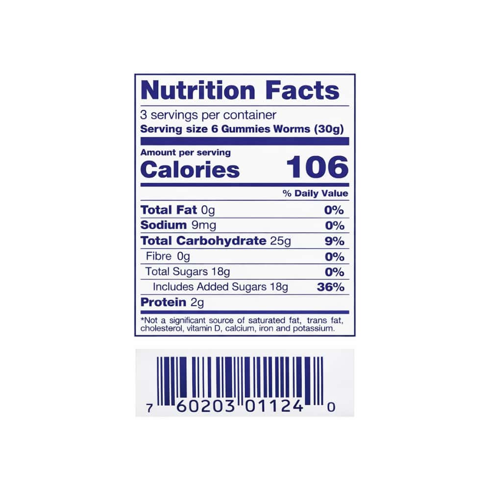 Gomitas banana sour Guandy (100 g / 3.52 oz) - Miniatura 4