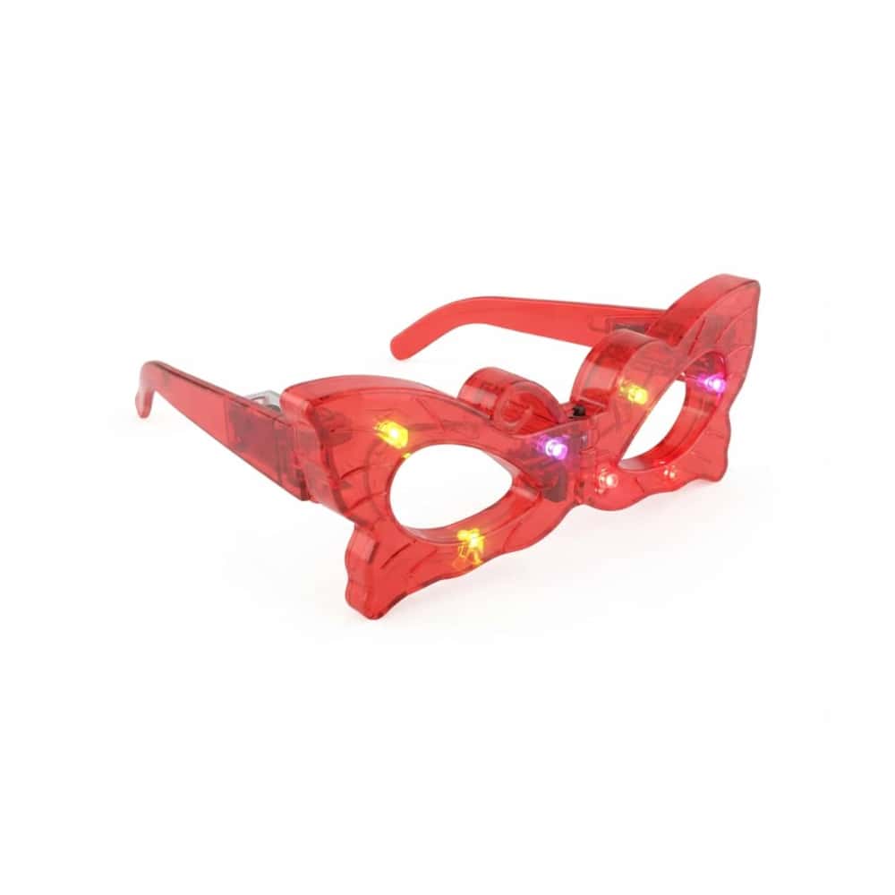 Gafa roja con luces LED Torbex - Miniatura 1
