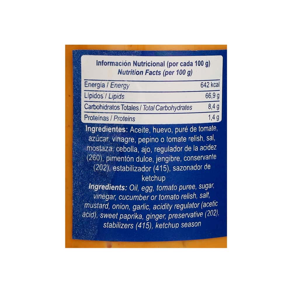 Aderezo Conchita (540 g / 1.19 lb) - Miniatura 4