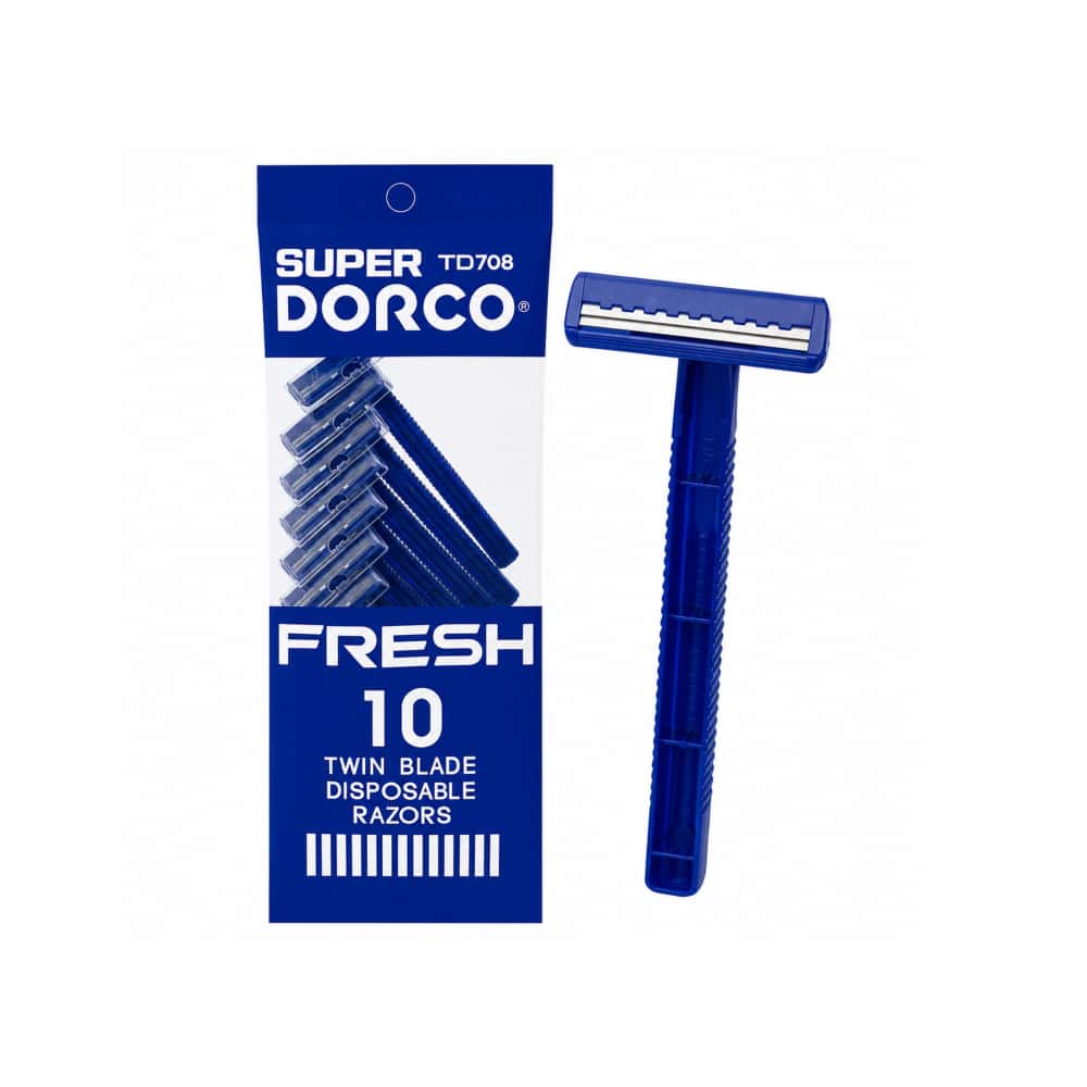 Máquinas de afeitar de doble navaja para hombre Dorco TD708 (10 U) - Miniatura 1