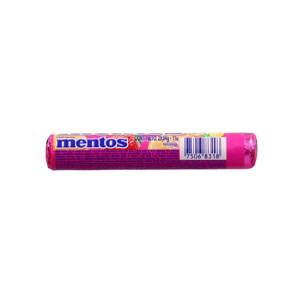 Caramelo masticable sabor fruta Mentos (29.04 g / 1.02 oz) - Miniatura 2