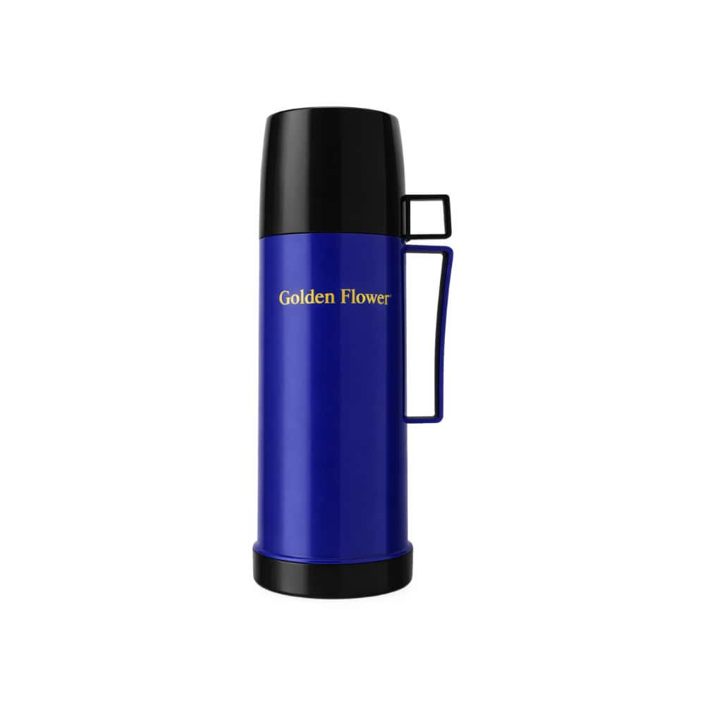 Termo azul Golden Flower - Miniatura 1