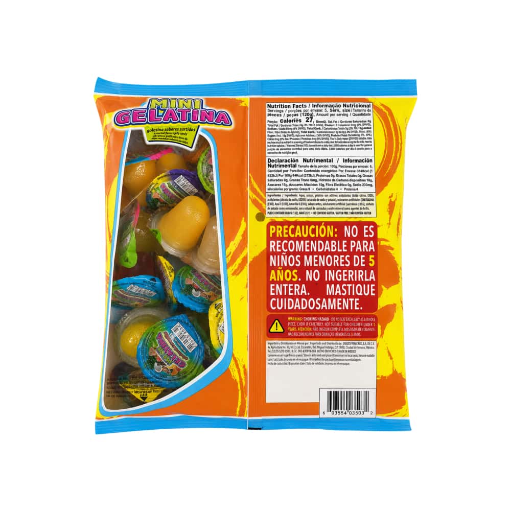 Paquete de mini gelatinas multisabor Candies Supplier (600 g / 5.18 oz) - Miniatura 3