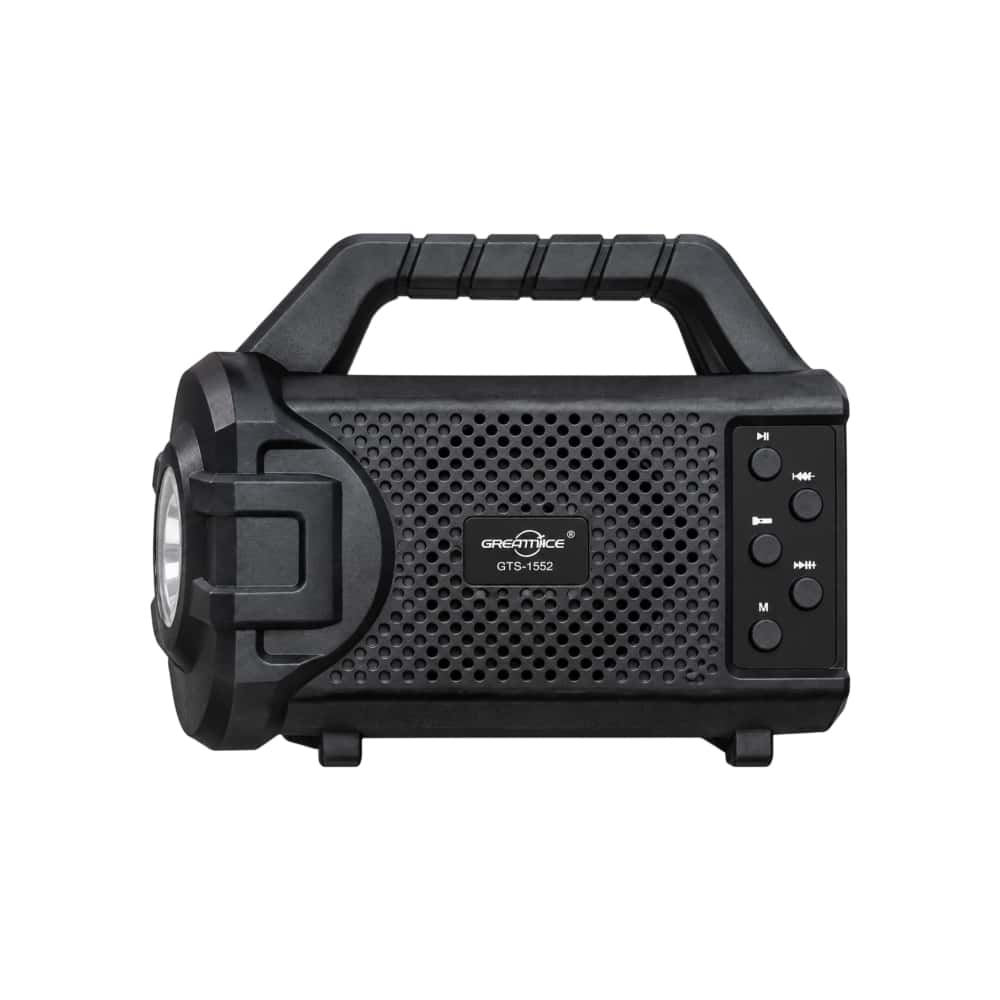 Bocina recargable con lámpara y panel solar Greatnice GTS-1552 - Miniatura 6
