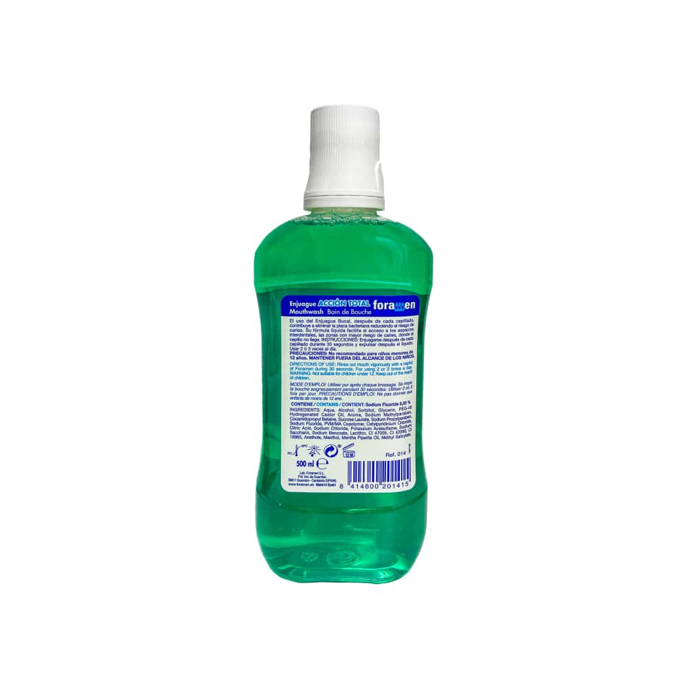 Enjuague bucal acción total Foramen (500 ml) - Miniatura 2