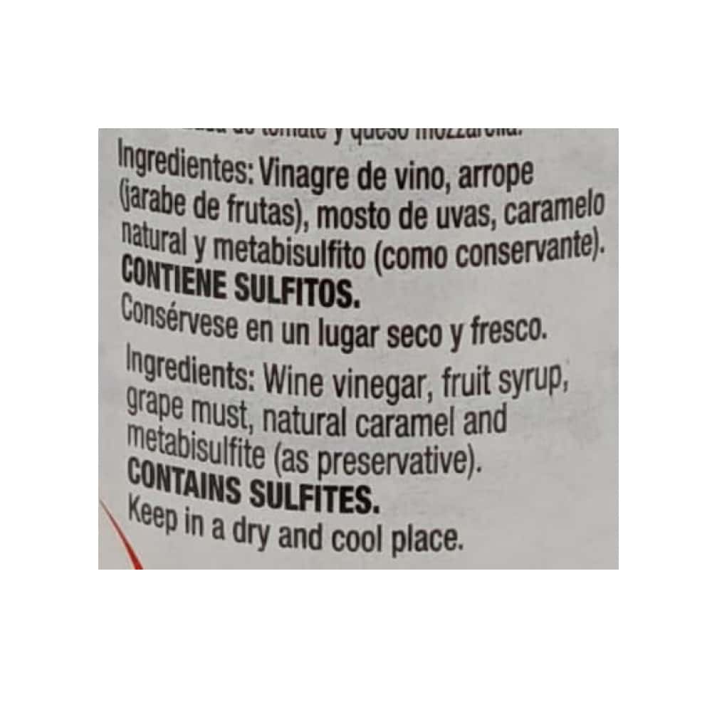 Vinagre balsámico Proluxsa (473 ml) - Miniatura 2