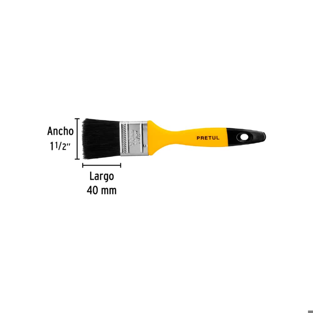 Brocha para pintar de 1-1/2" Pretul 21525 - Miniatura 5