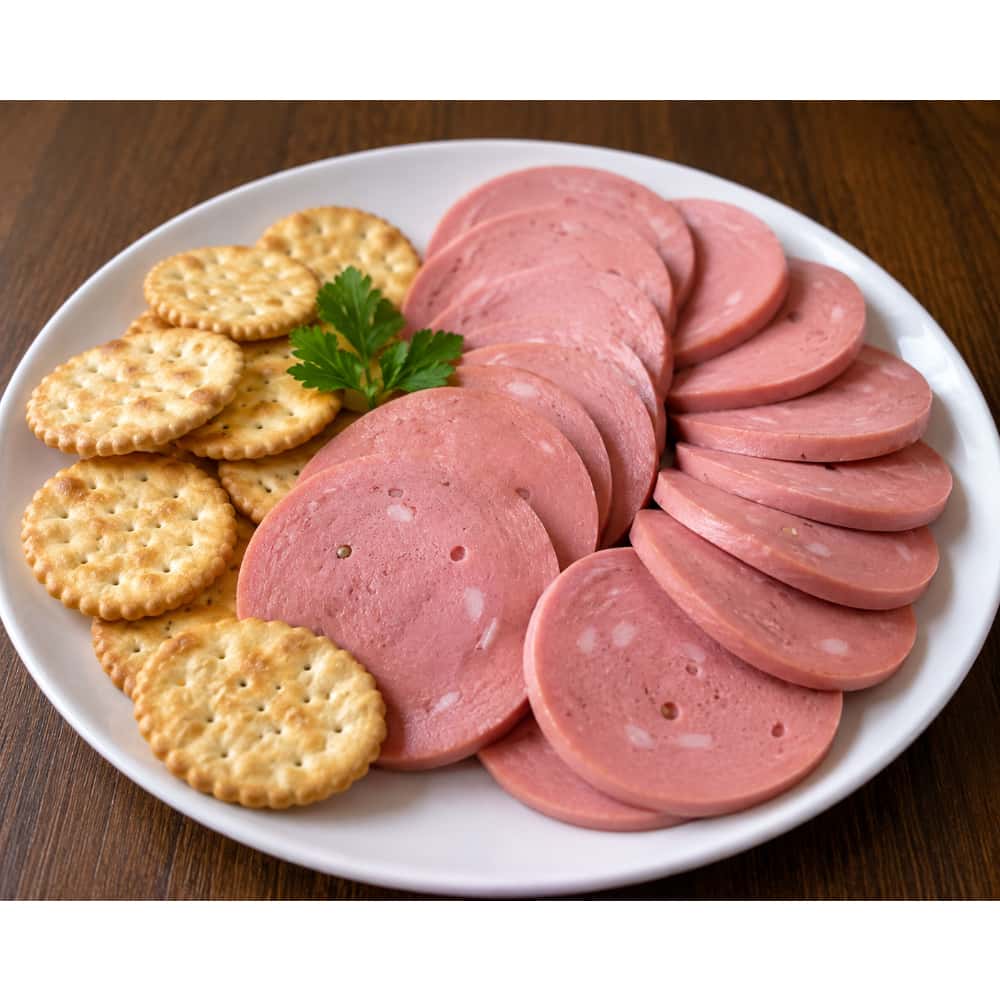 Mortadella criolla de pollo La Finca (600 g / 1.32 lb) - Miniatura 4