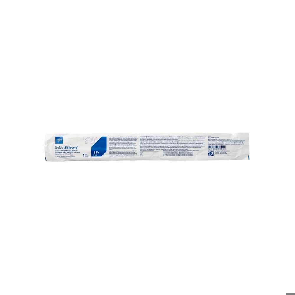 Catéter foley 2 vías de silicona 8 Fr / 3mL Medline - Miniatura 2