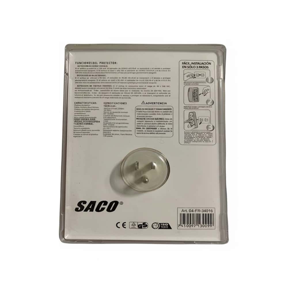 Protector de Voltaje SACO 04-FR-34016 (1 U) - Miniatura 3