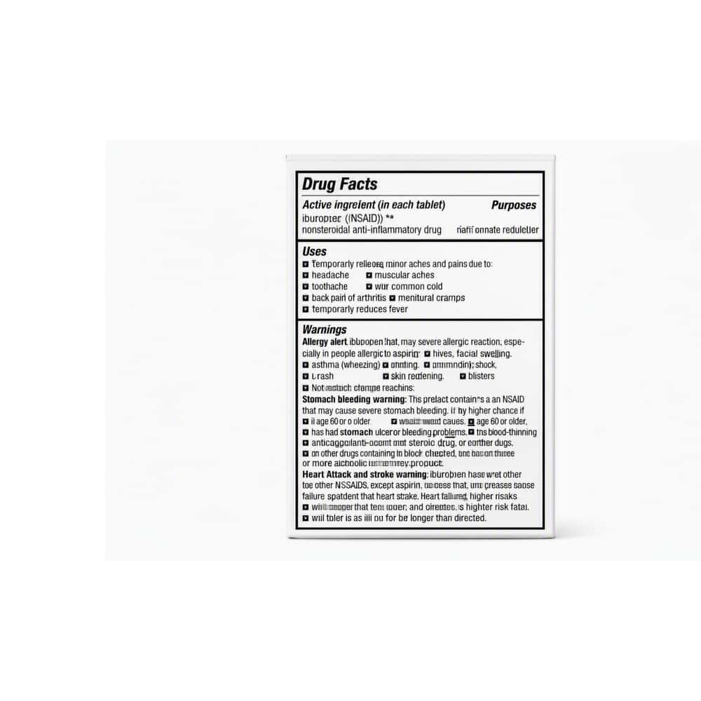 Ibuprofeno 200 mg Goodsense (100 tabletas) - Miniatura 2