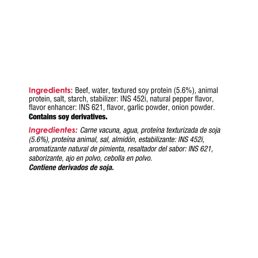 Hamburguesa de carne de res YEYA (80 g / 2.8 oz) - Miniatura 2