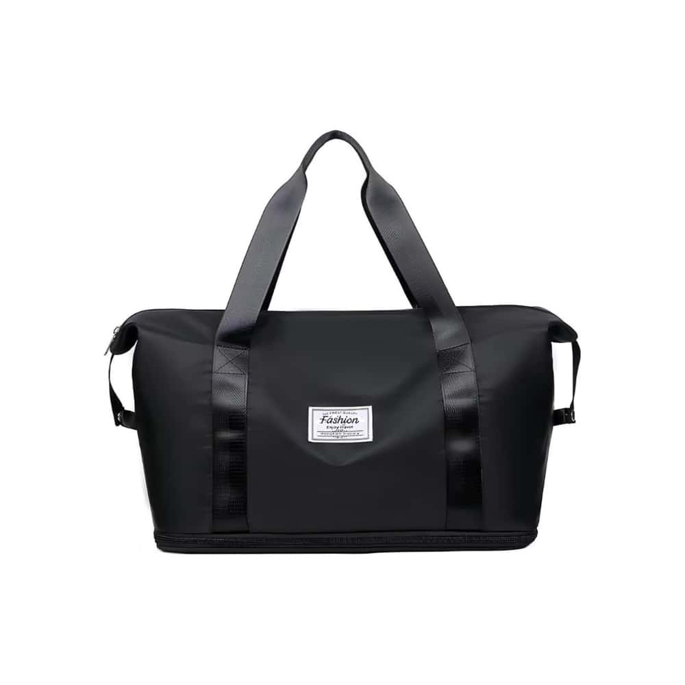 Bolso expandible color negro Fashion - Miniatura 1