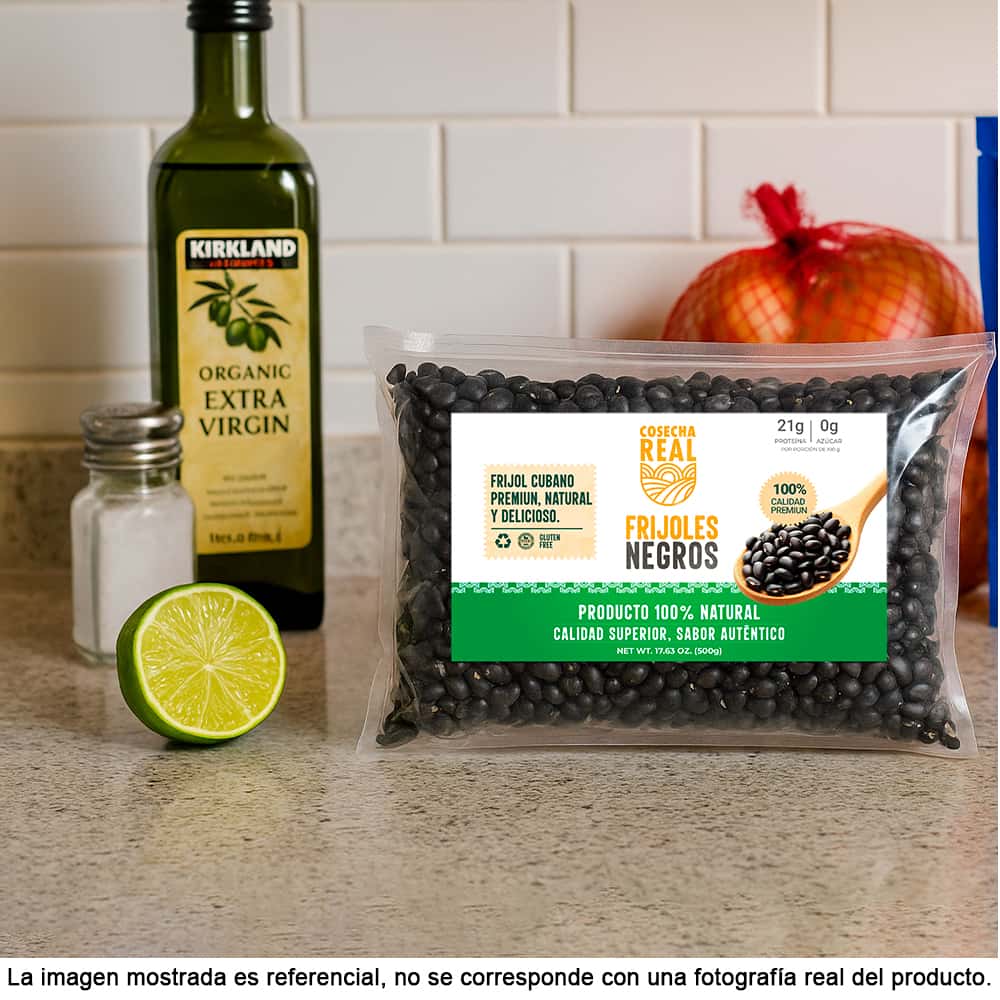 Frijoles negros Cosecha Real (10 x 500 g / 1.1 lb) - Miniatura 5