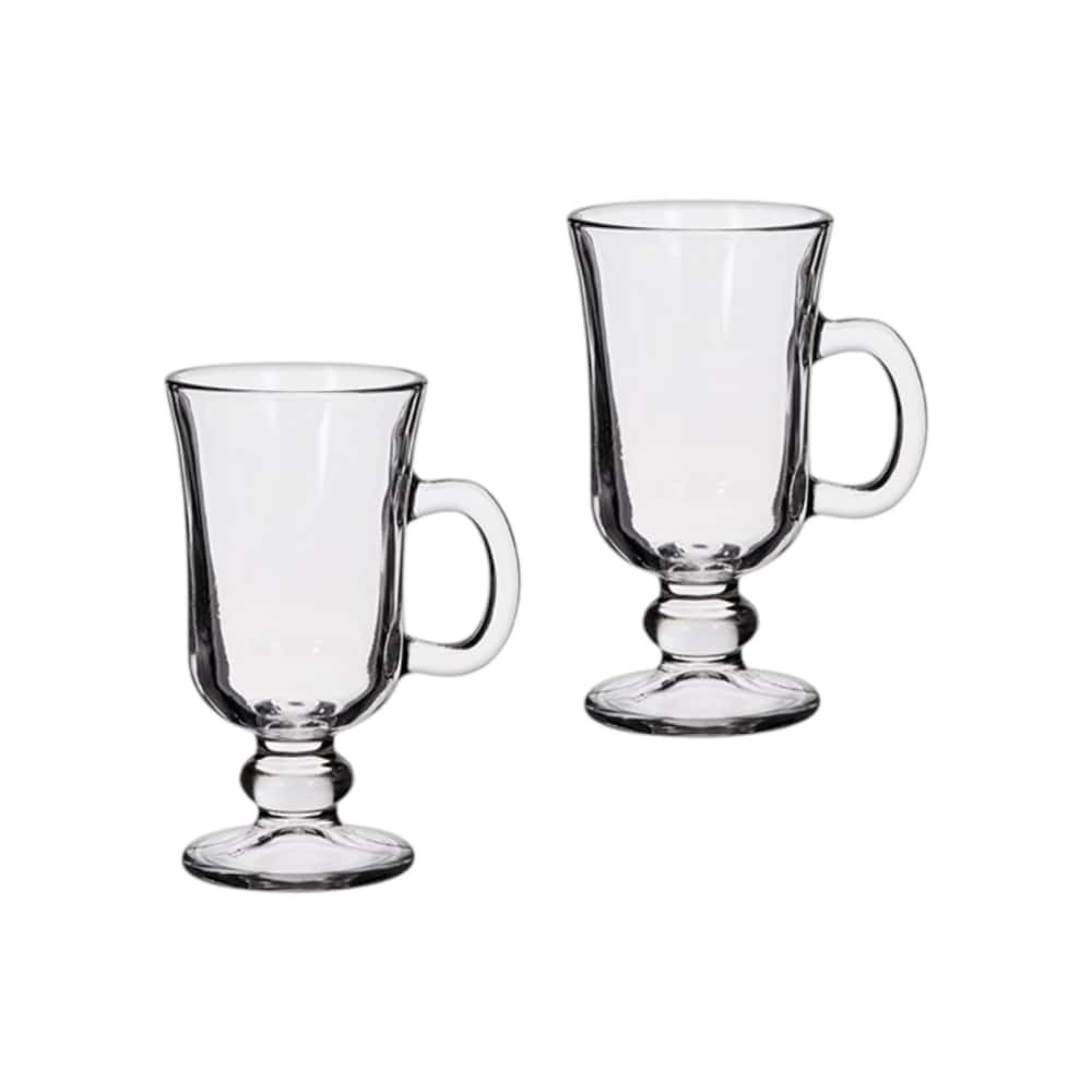 Juego de tazas de cristal café Irlande con asa 230 ml Alessandro (2 U) - Miniatura 1