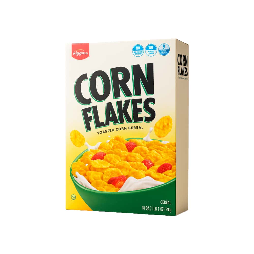 Cereal de maíz tostado Kiggins (510 g / 1.12 lb) - Miniatura 1