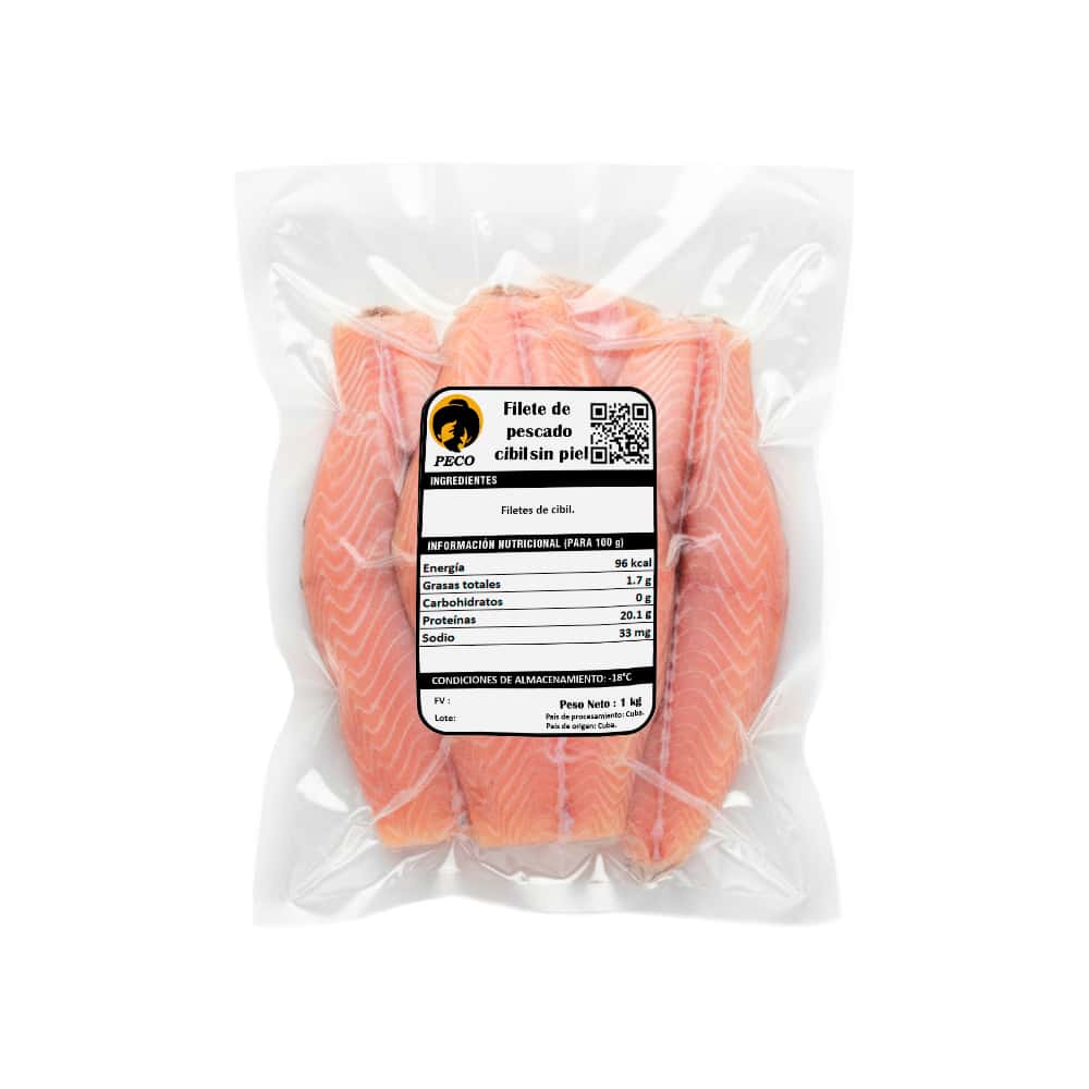 Filete de pescado cibil sin piel Peco (1 kg / 2.2 lb) - Miniatura 2