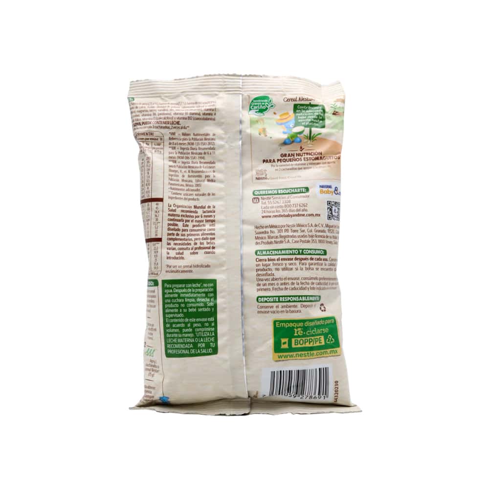 Cereal seco para lactantes de trigo, arroz, avena y cebada Nestum Nestlé (270 g / 9.52 oz) - Miniatura 3