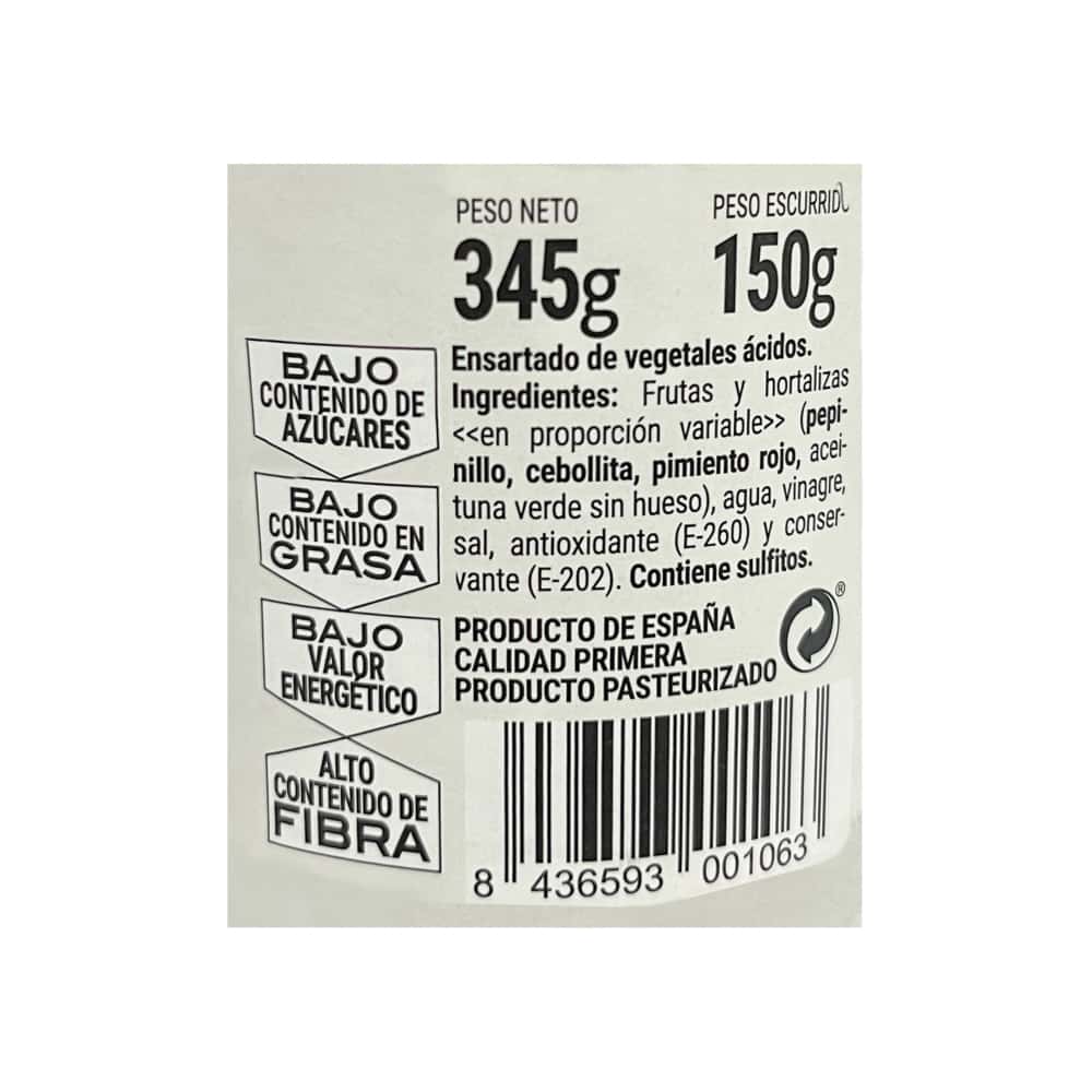 Banderilla troceada Maestros Aceituneros (345 g / 12.16 oz) - Miniatura 5