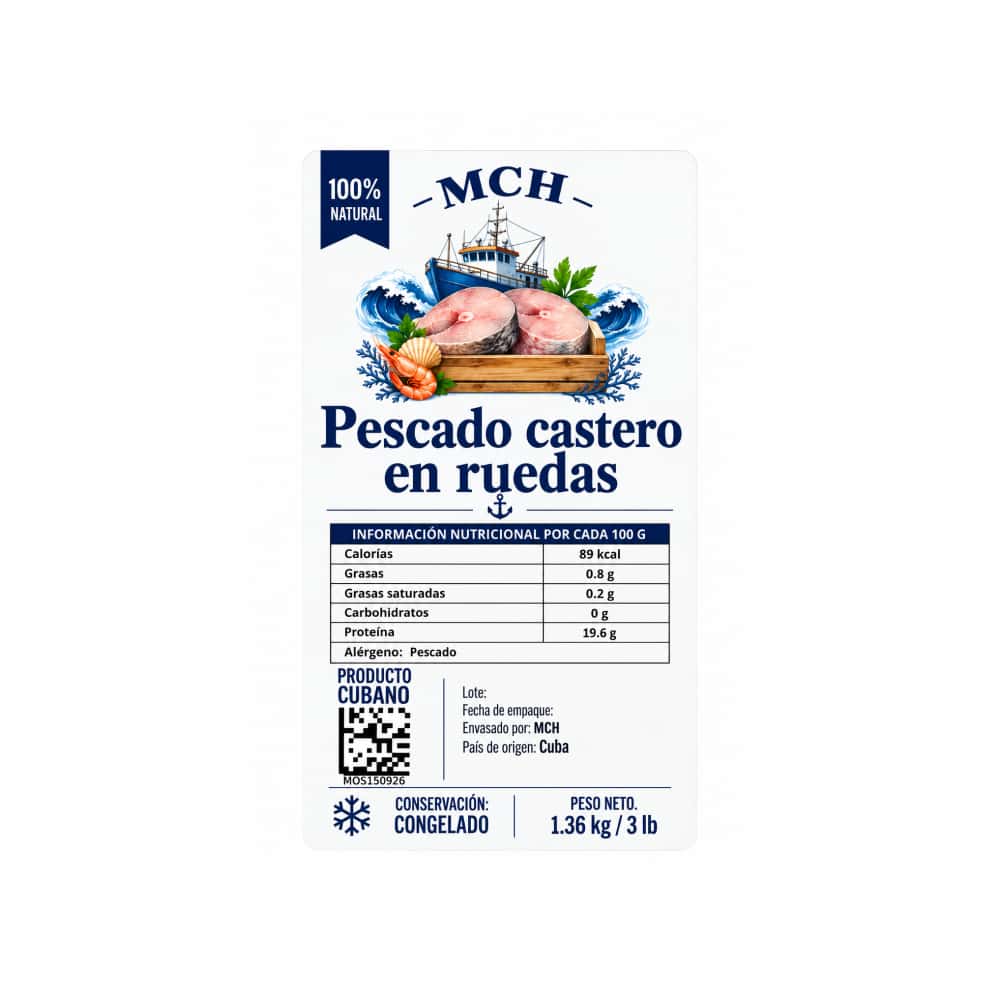 Pescado castero en ruedas MCH (1.36 kg / 3 lb) - Miniatura 3