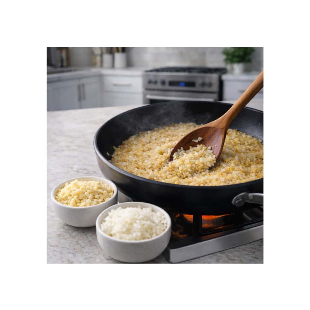 Ajo y cebolla molida congelada Los del Pino (190 g / 6.70 oz) - Miniatura 4