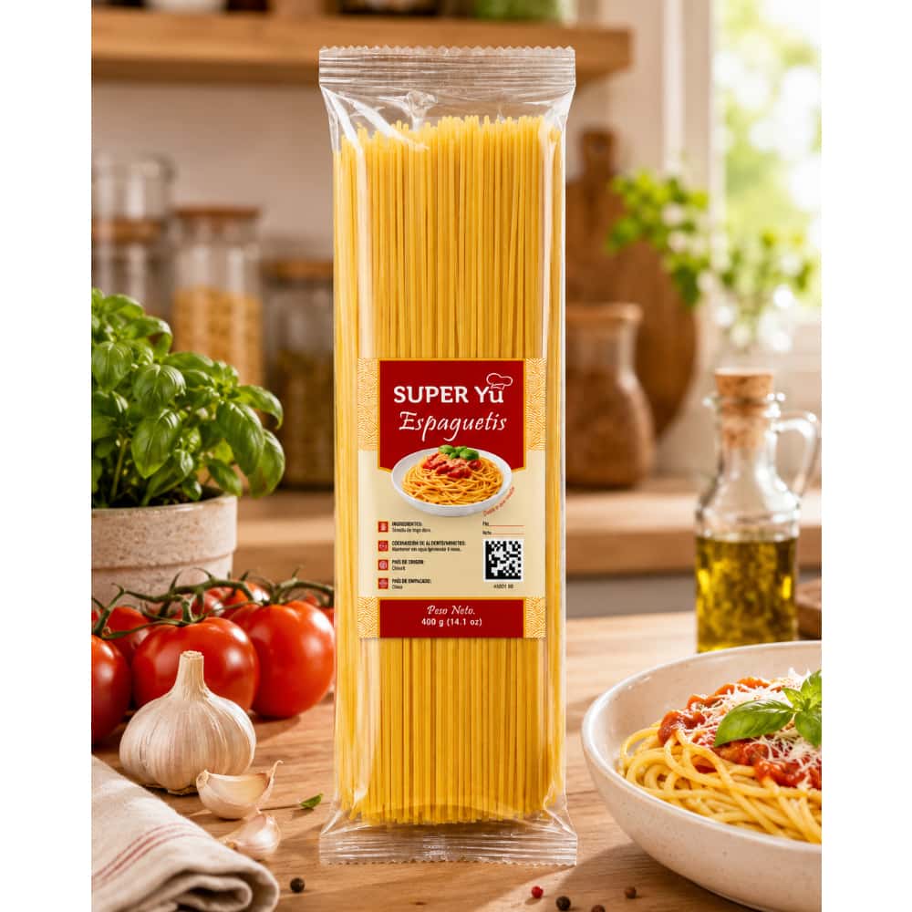Espaguetis Super Yu (400 g / 14.1 oz) - Miniatura 4