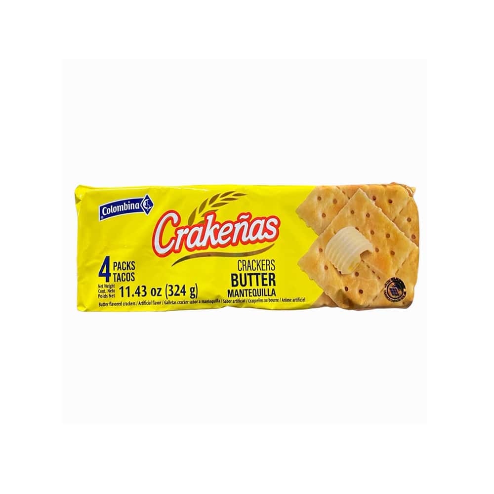 Galletas sabor a mantequilla Crakeñas (324 g / 11.43 oz) - Miniatura 1