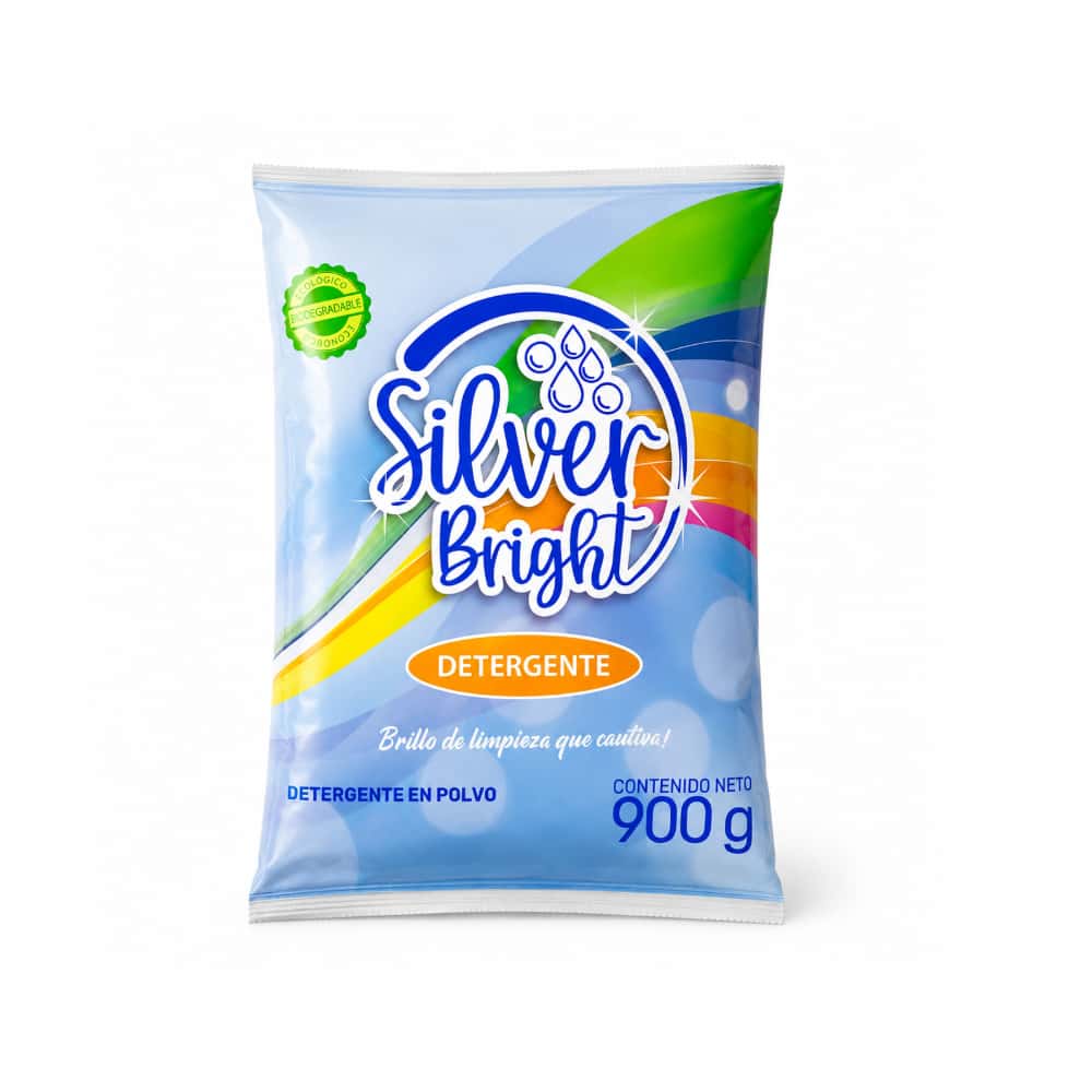 Detergente en polvo multiusos Silver Bright (900 g / 1.98 lb) - Miniatura 1