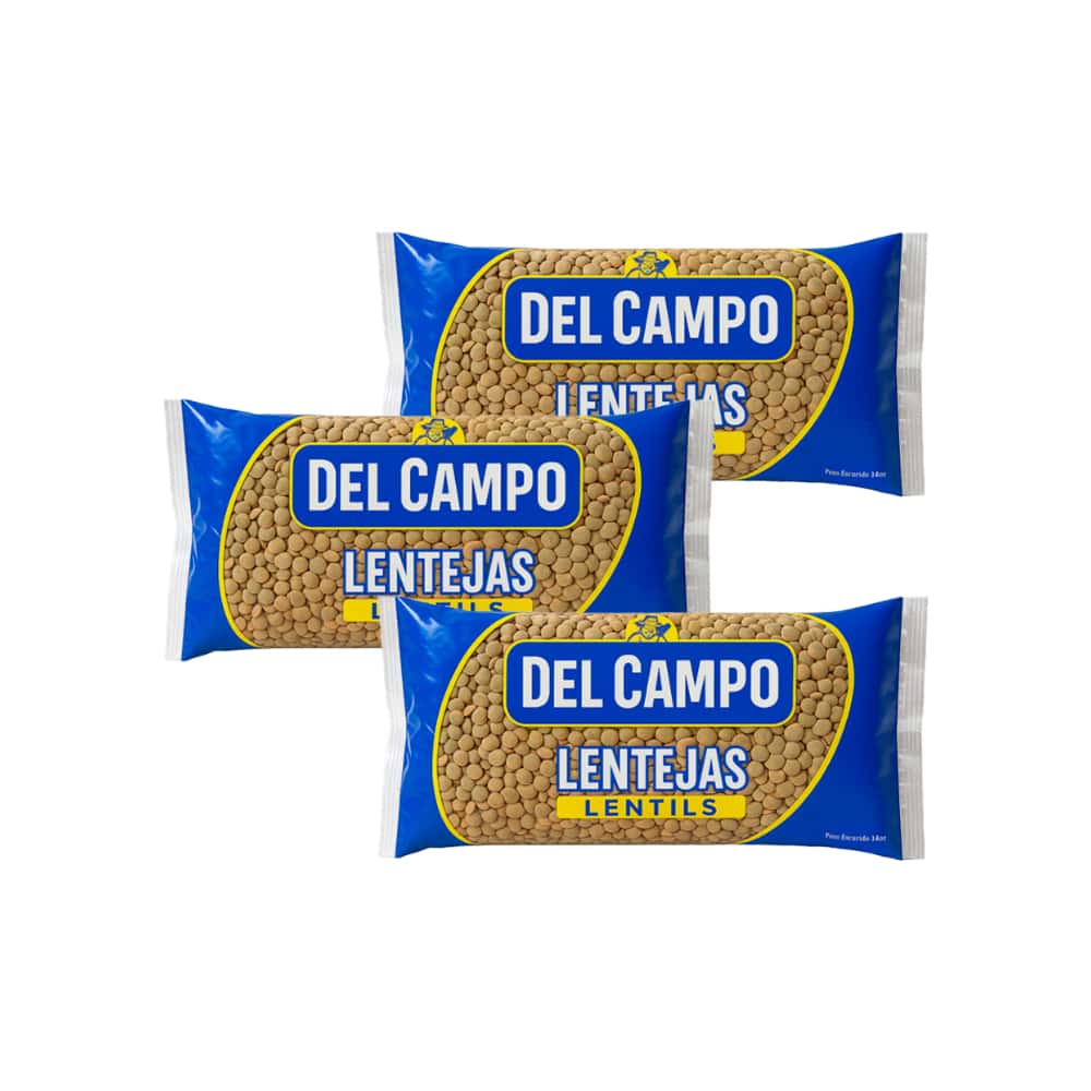 Combo lentejas Del Campo (3 x 454 g / 1 lb) - Miniatura 1