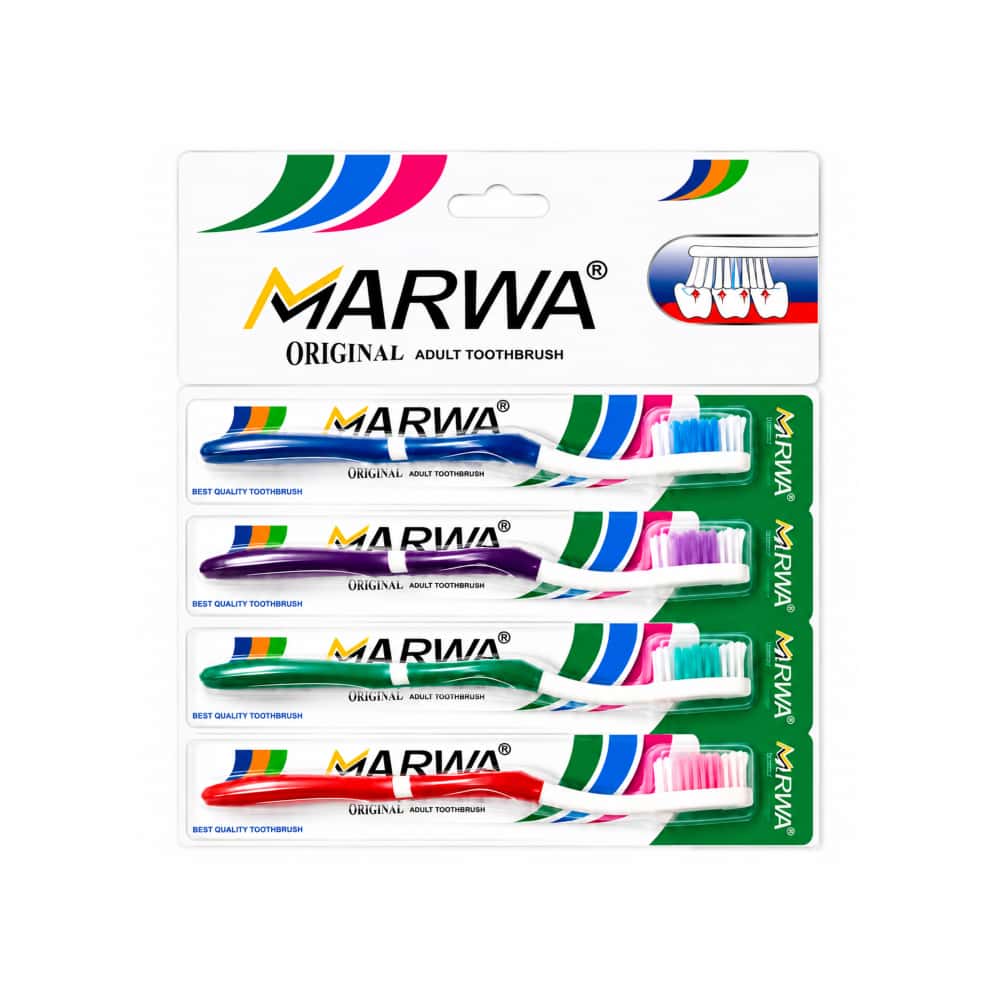 Cepillos de dientes Marwa (4 U) - Miniatura 1