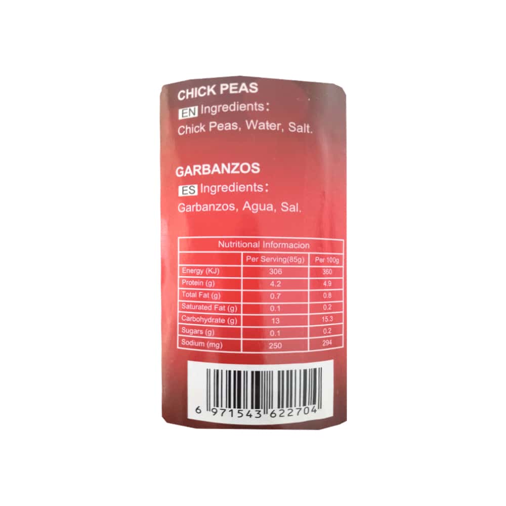 Garbanzos enlatados La Sabrosa (425 g / 14.99 oz) - Miniatura 2