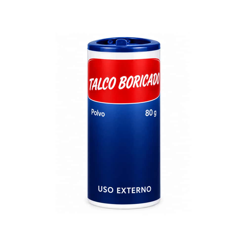 Talco boricado para pies. Ácido bórico 5% GZ Productos s.l.r (80 g / 2.82 oz) - Miniatura 1