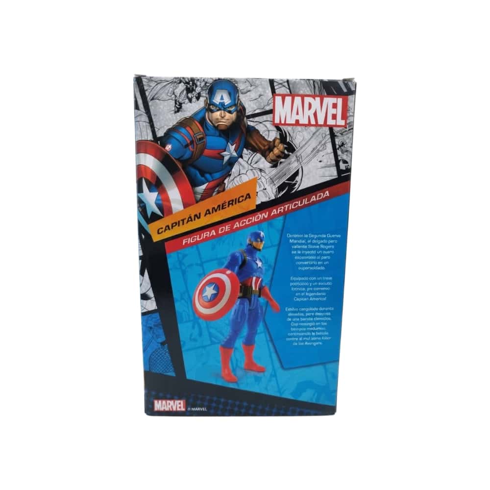 Figura de acción articulada del Capitán América Marvel - Miniatura 3