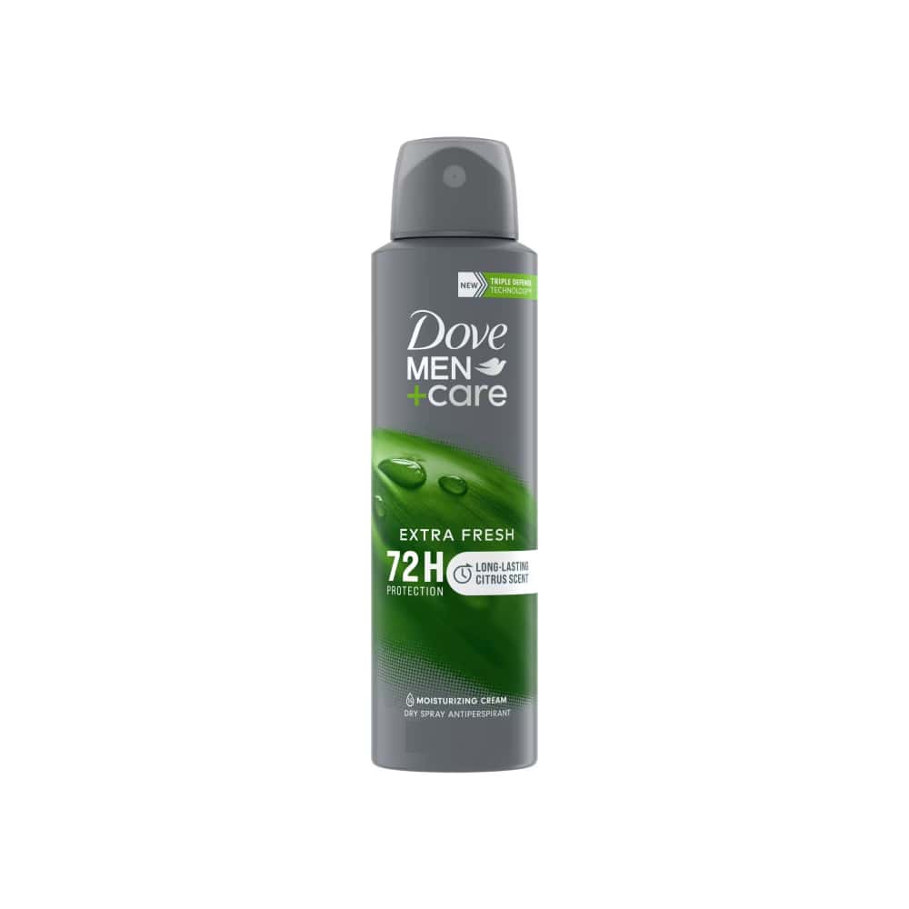 Desodorante antitranspirante en spray para hombres Men+Care Extra Fresh Dove (150 ml) - Miniatura 1