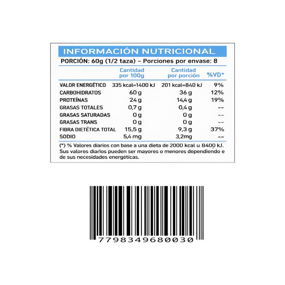 Alubia blanca DDS Desdelsur (500 g / 1.10 lb) - Miniatura 3