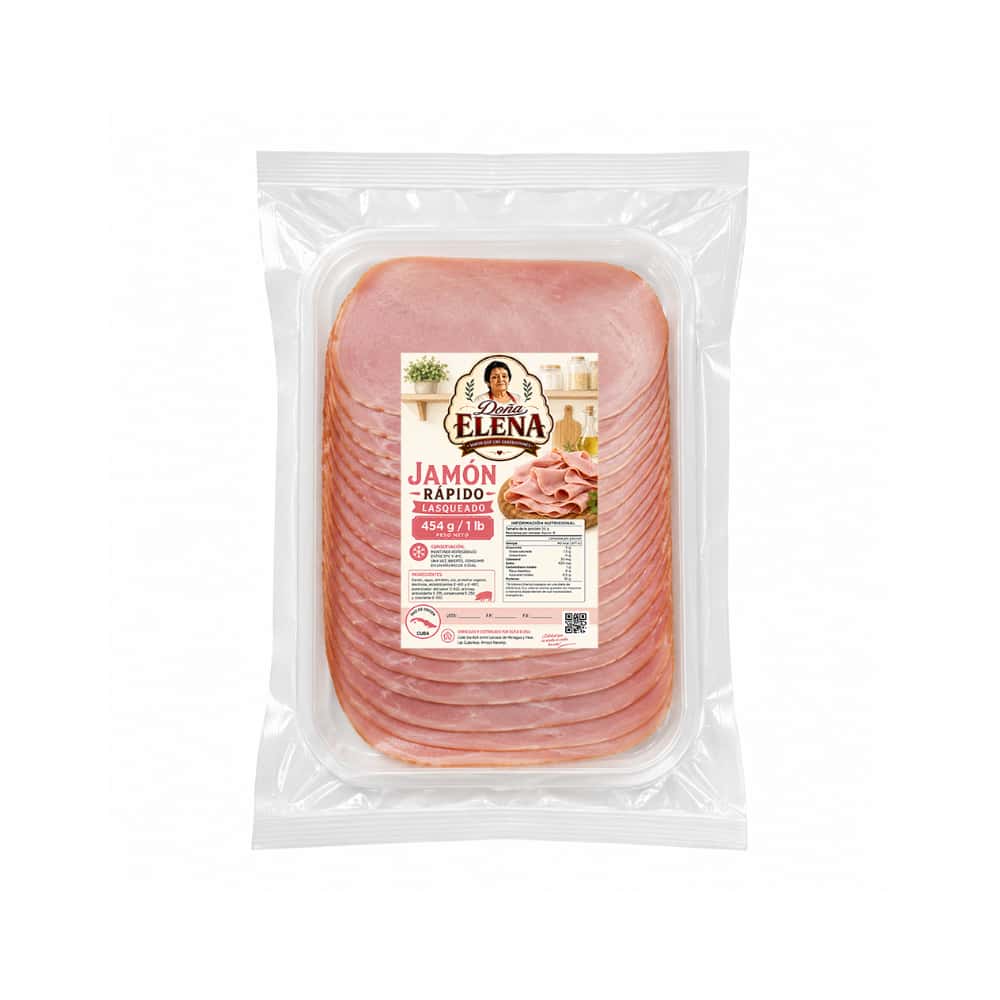 Jamón rápido lasqueado Doña Elena (454 g / 1 lb) - Miniatura 1