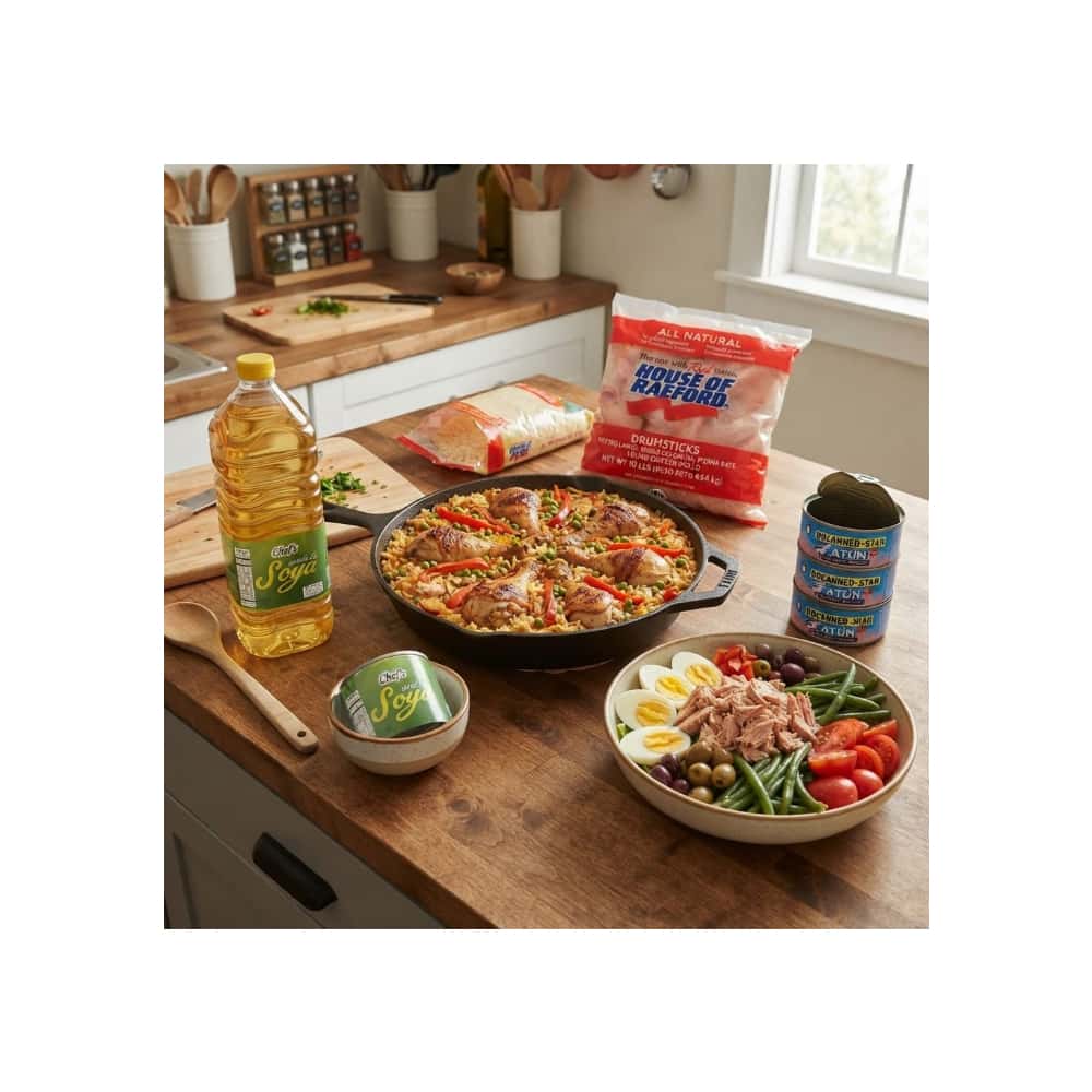 Combo de Aceite + Pollo + Arroz + Atún - Miniatura 2