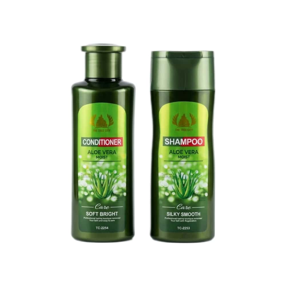 Juego de Champú y acondicionador de sábila The Tree City (400 ml + 500 ml) - Miniatura 1