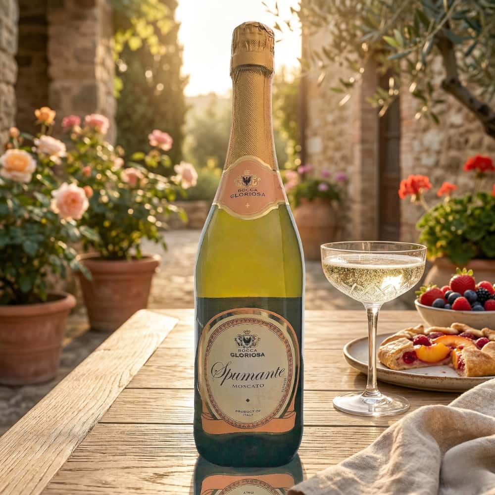 Vino Blanco Dulce Moscatel Rocca Gloriosa (0.75 L / 25.36 fl oz) - Miniatura 3