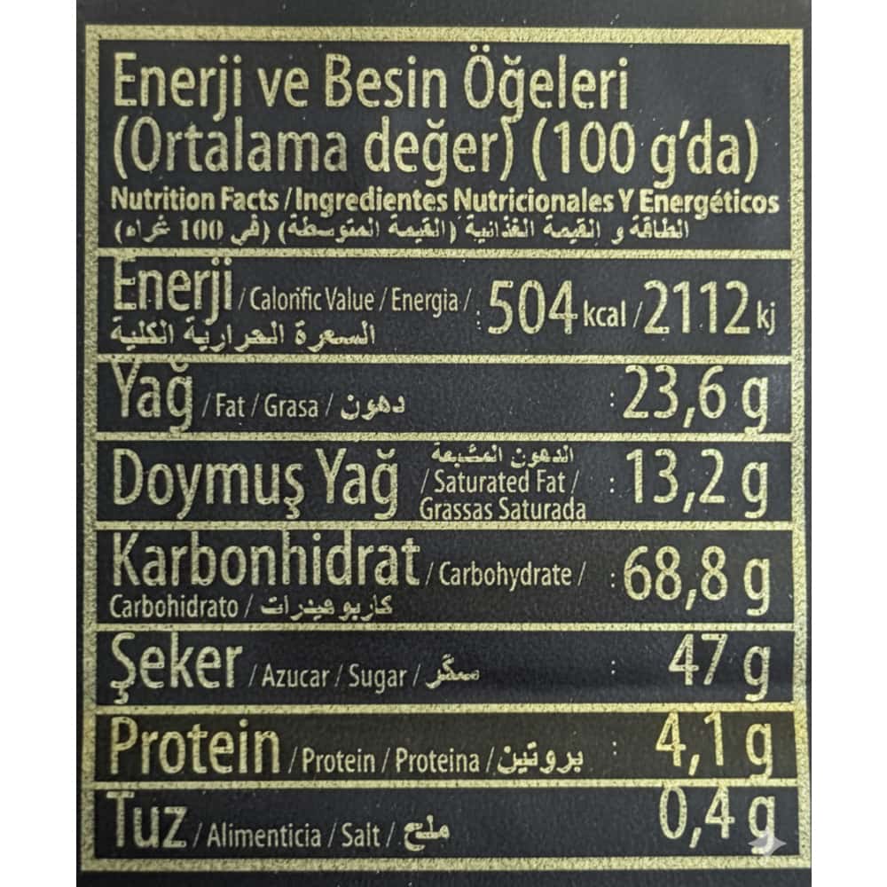 Wafer rellena de crema de cacao con avellana y cubierta de chocolate blanco Mega Bifa (100 g / 3.52 oz) - Miniatura 3
