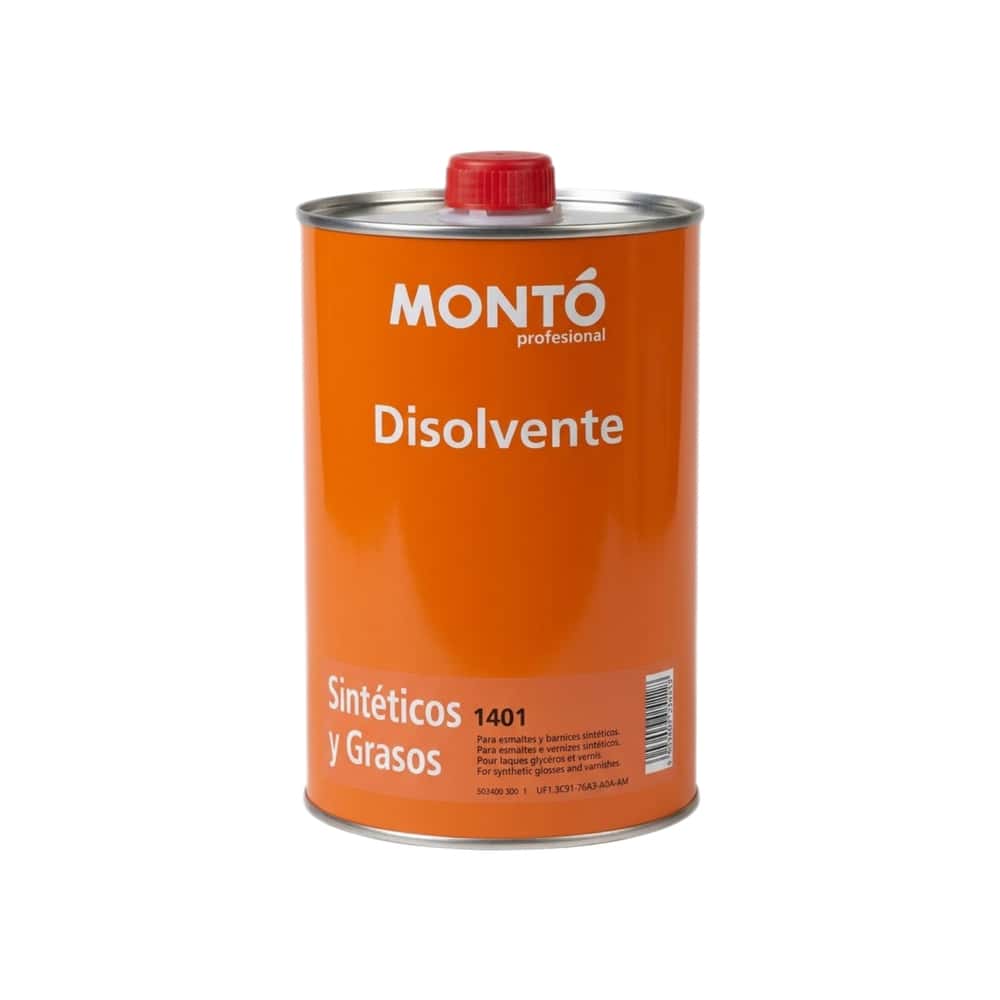 Disolvente sintético y graso profesional Montó (1 L) - Miniatura 1
