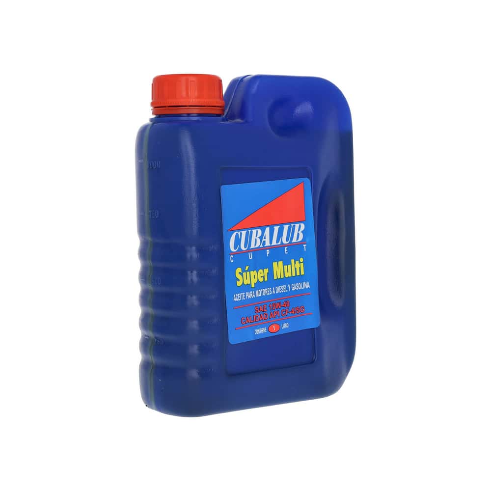 Aceite de motor Super Multi 15W-40 Cubalub (1 L) - Miniatura 2