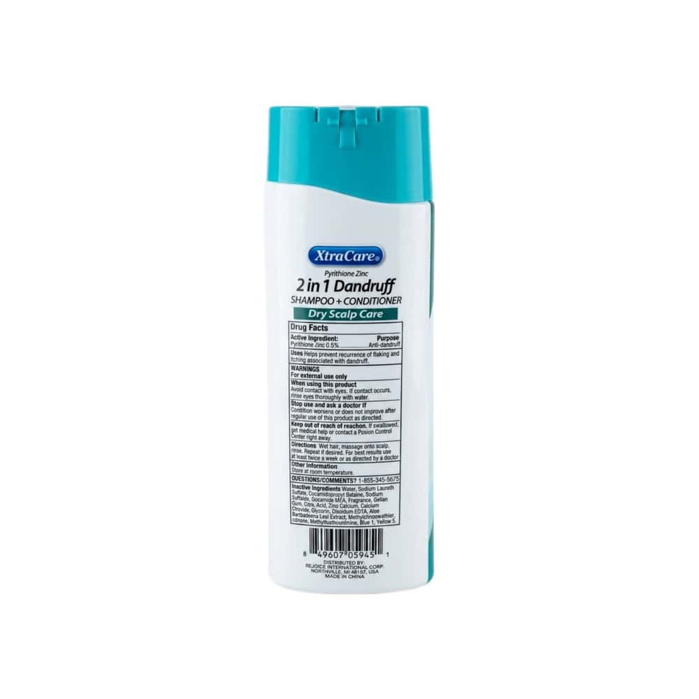 Champú & Acondicionador Anticaspa 2 en 1 con piritionato de zinc XtraCare (400 ml) - Miniatura 2