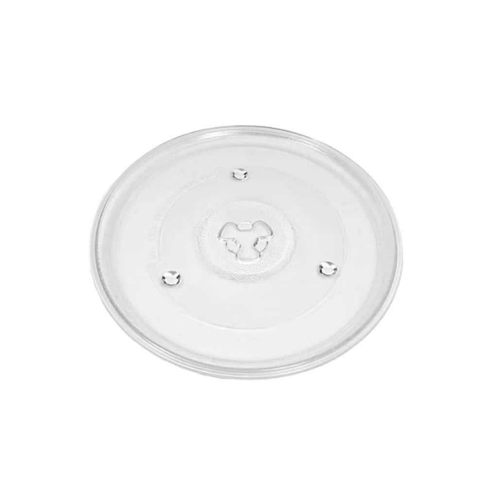Plato de cristal para microondas de vidrio 27 cm CM - Miniatura 2