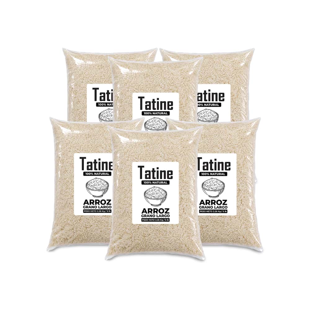 Arroz de grano largo Tatine (6 x 2.26 kg / 5 lb) - Miniatura 1