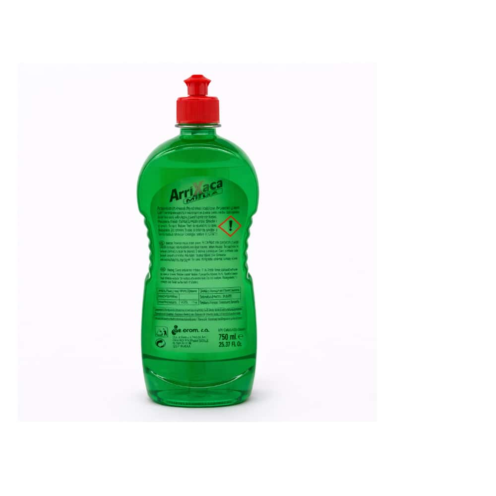 Lavavajillas concentrado verde Arrixaca (750 ml / 25.37 floz) - Miniatura 3