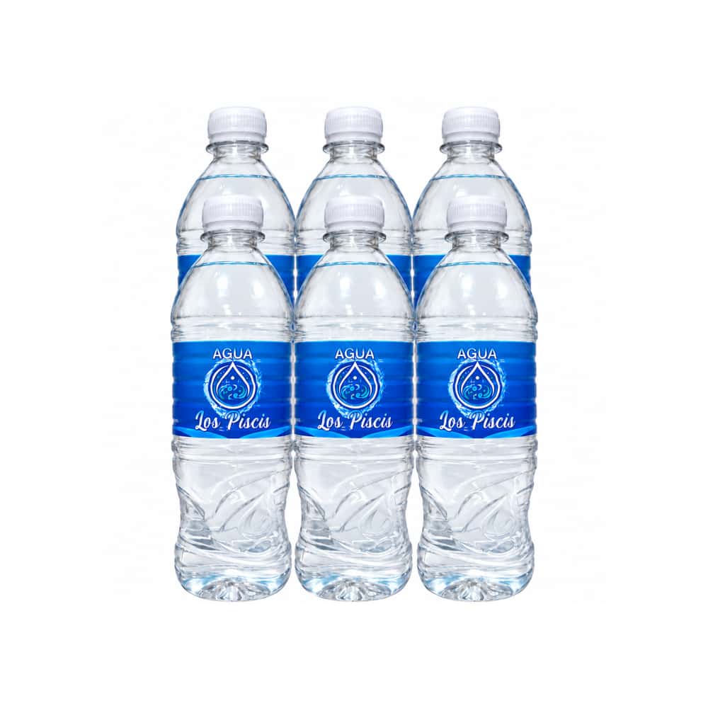 Agua purificada Los Piscis (6 x 591 ml) - Miniatura 1