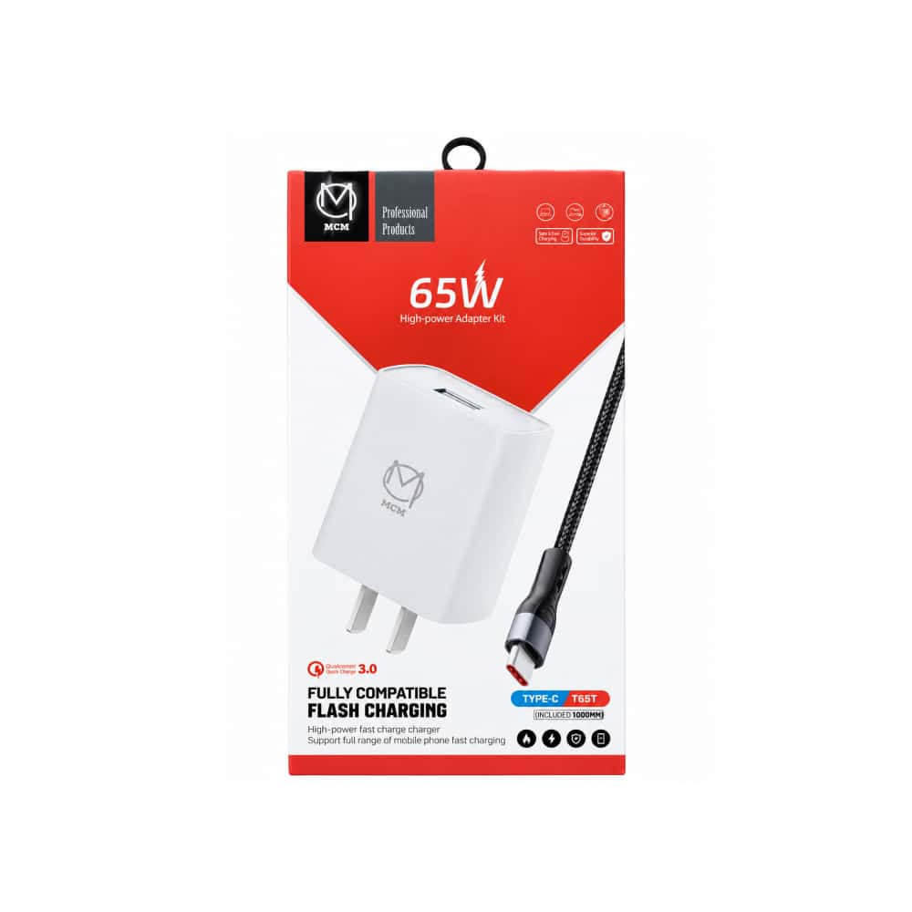Cargador rápido tipo C 65 W MCM - Miniatura 2
