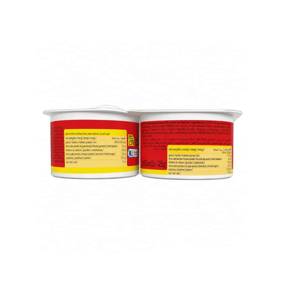 Natilla sabor vainilla Kalise (250 g / 8.8 oz) - Miniatura 2