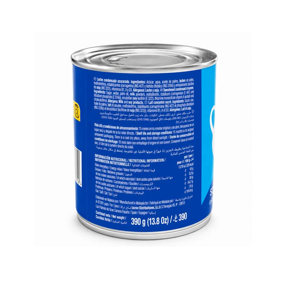 Leche condensada azucarada Naya (390 g / 13.8 oz) - Miniatura 3